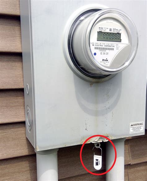 open electric meter box without key|remove electric meter tamper seal.